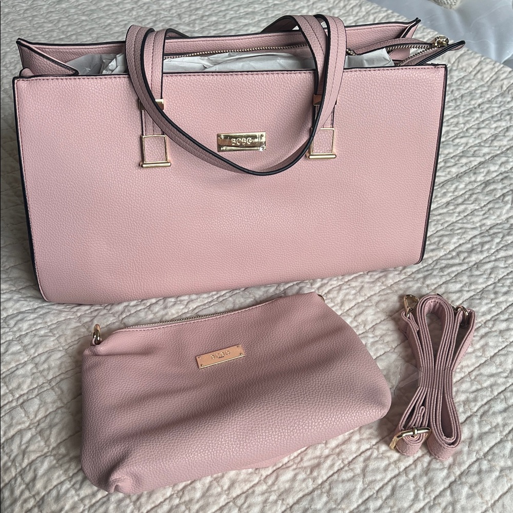 BCBG Blush Pink Paris Bag - Picture 13 of 13
